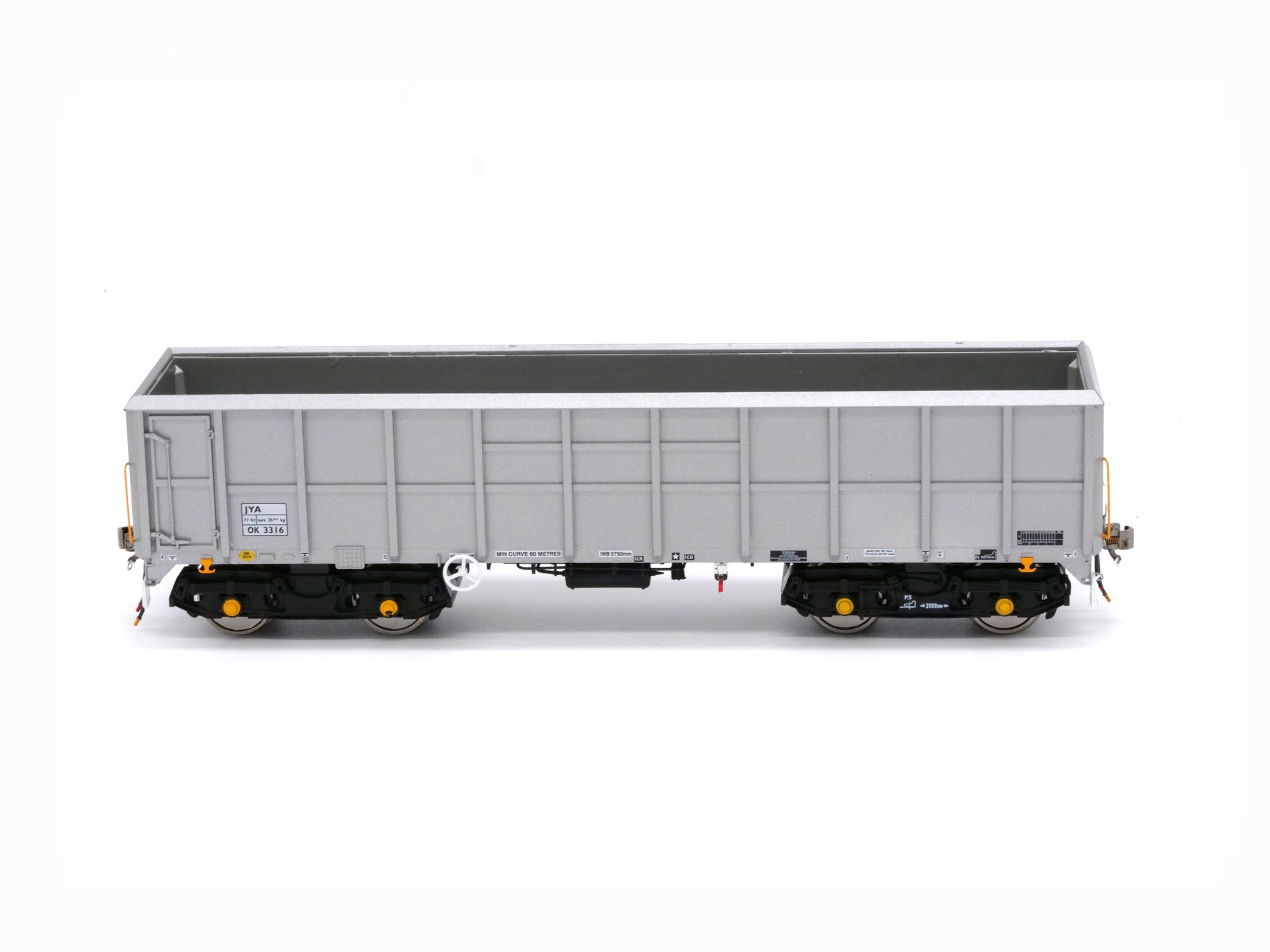 Cavalex JYA Unbranded Foster Yeoman Livery - OO Gauge - Single inner - (Running number 3316)
