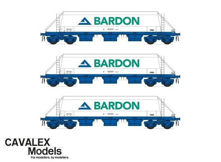 Cavalex PHA/JGA Bardon Hill Quarries White/Blue (Triple Pack)