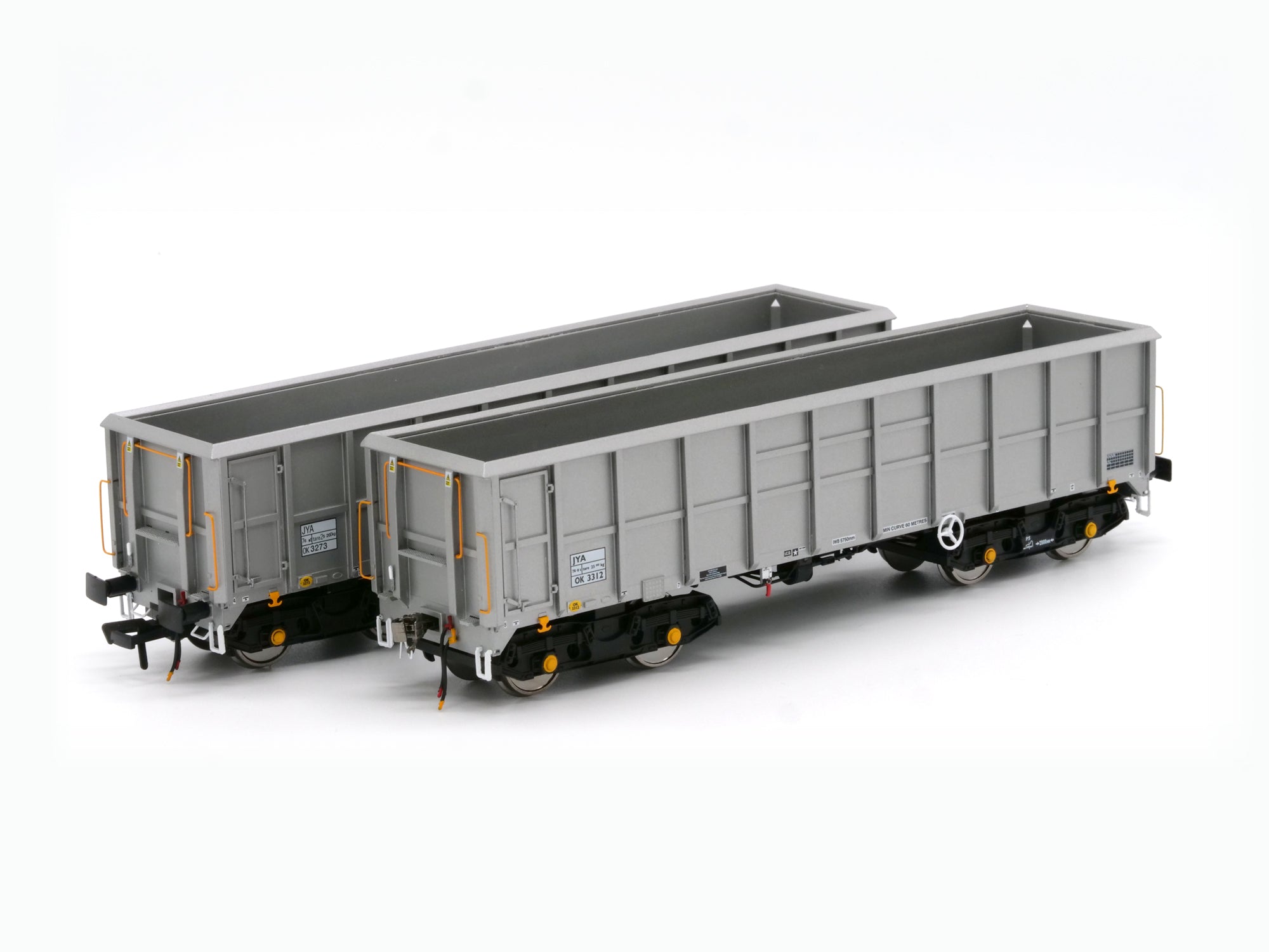 Cavalex JYA Unbranded Foster Yeoman Livery - OO Gauge - Outer twin pack - (Running numbers 3312 & 3273)
