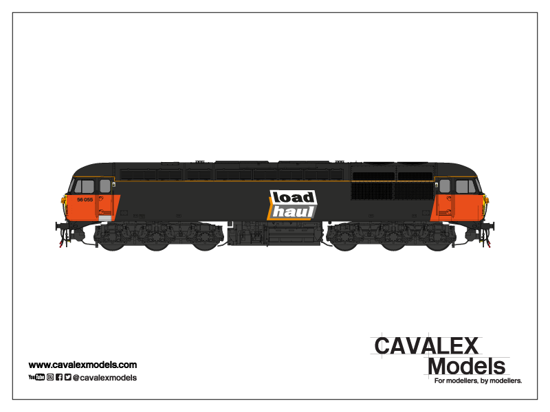 Cavalex Class 56 56055 Load Haul (Doncaster)