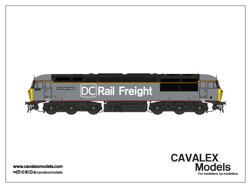 Cavalex Class 56 56091 - DC Railfreight (Doncaster)