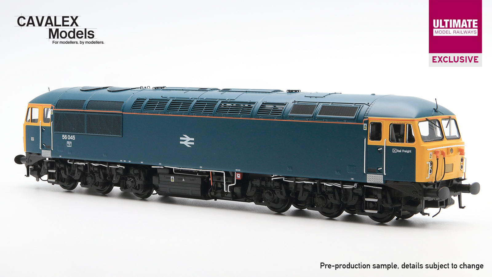 56045 BR Blue / DC Railfreight - DCC Sound (UMR Exclusive) — Cavalex Class 56