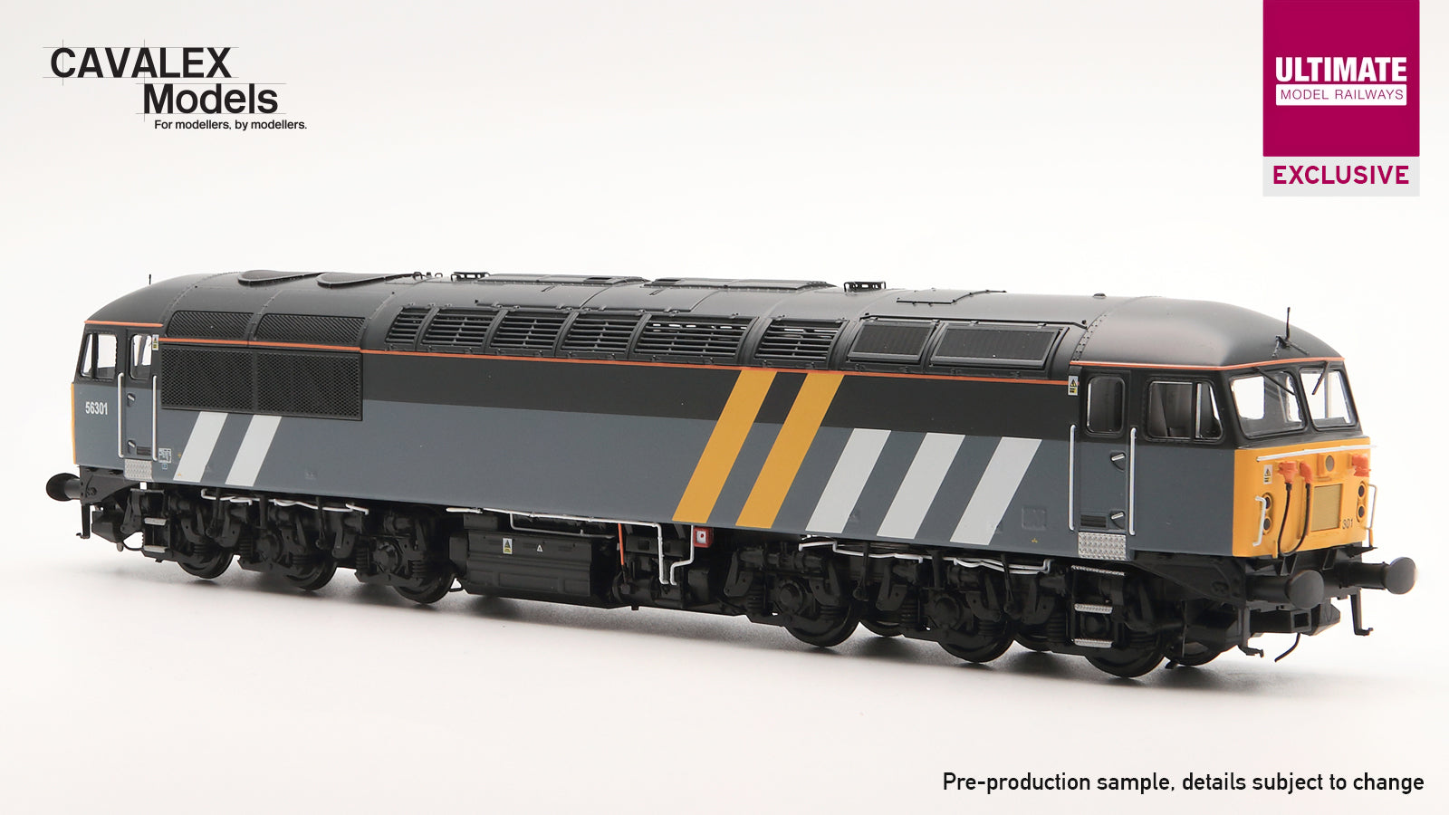 56301 Fastline Unbranded - DCC Sound (UMR Exclusive) — Cavalex Class 56