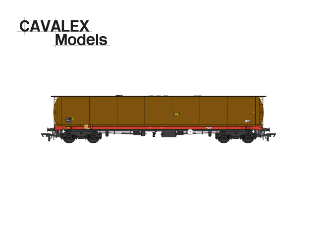 Cavalex 102-Tonne TEA Bogie Tank - Weathered - Single Pack - OO Gauge