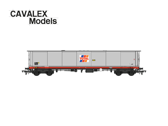 Cavalex 102-Tonne TEA Bogie Tank - Total Grey - Single Pack - OO Gauge 85971