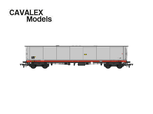 Cavalex 102-Tonne TEA Bogie Tank - Plain Grey - Single Pack - OO Gauge