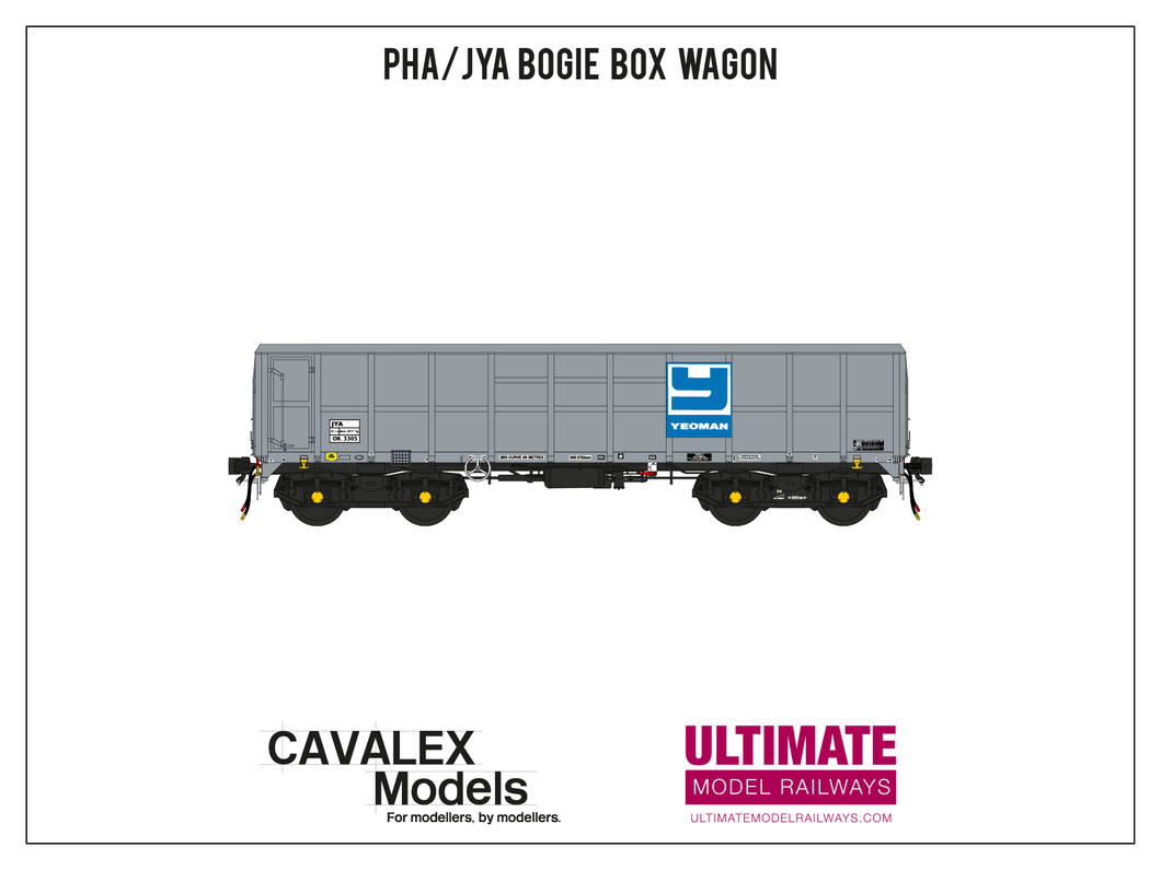 Cavalex JYA Revised Foster Yeoman Livery - OO Gauge - Single inner - (Running number 3305)