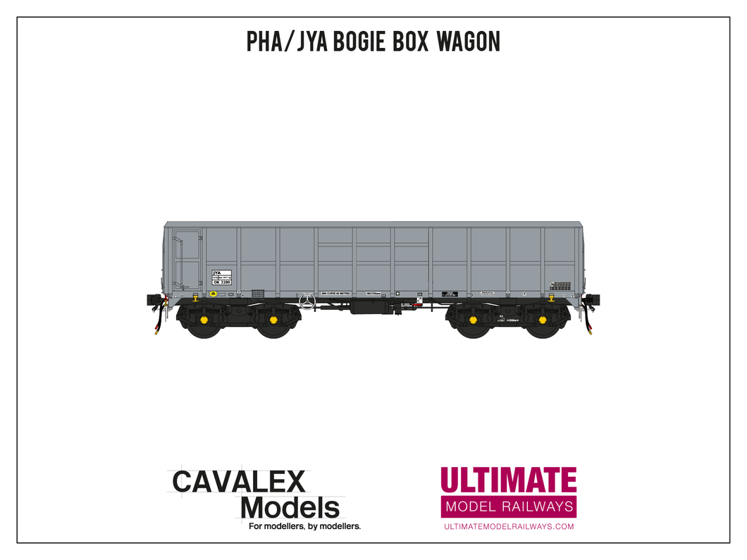 Cavalex JYA Unbranded Foster Yeoman Livery - OO Gauge - Single inner - (Running number 3280)
