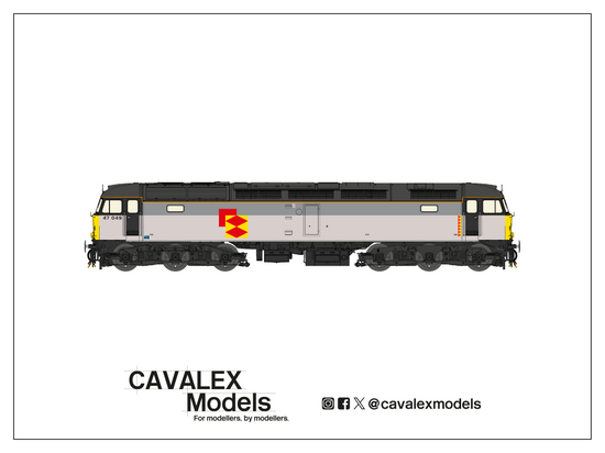 47049 - RfD Railfreight Distribution DCC Ready — Cavalex Models Class