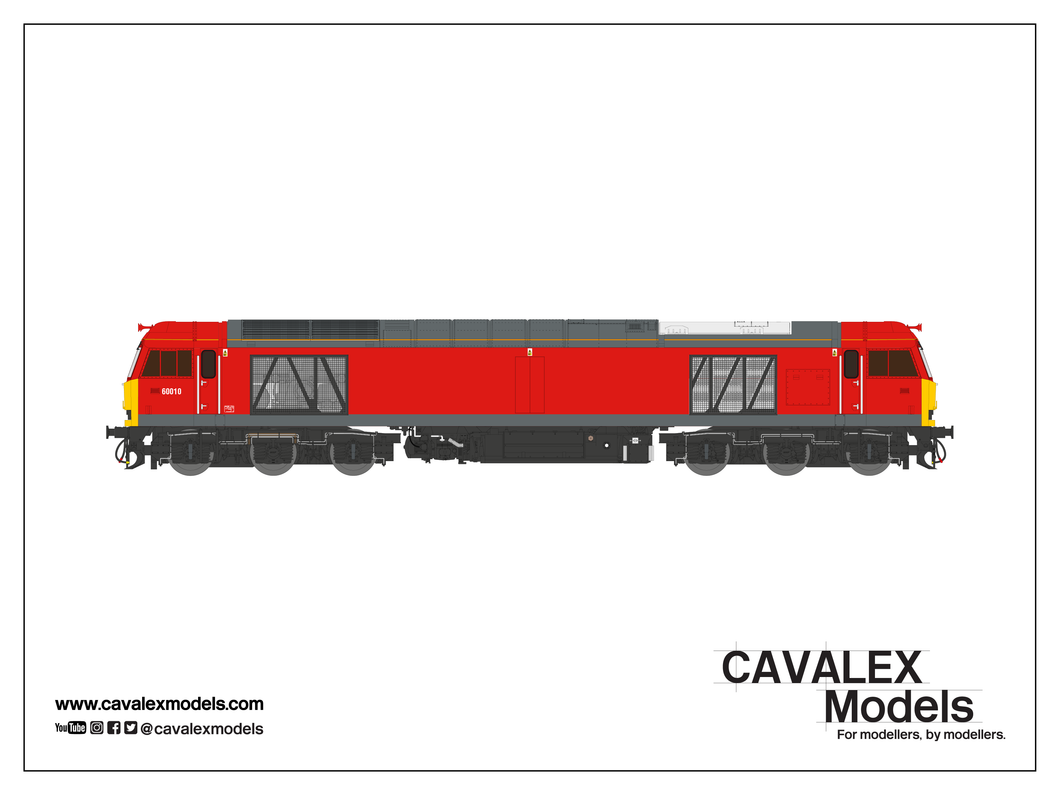 Cavalex Class 60 60010 - Debranded DB Cargo UK - DCC Sound