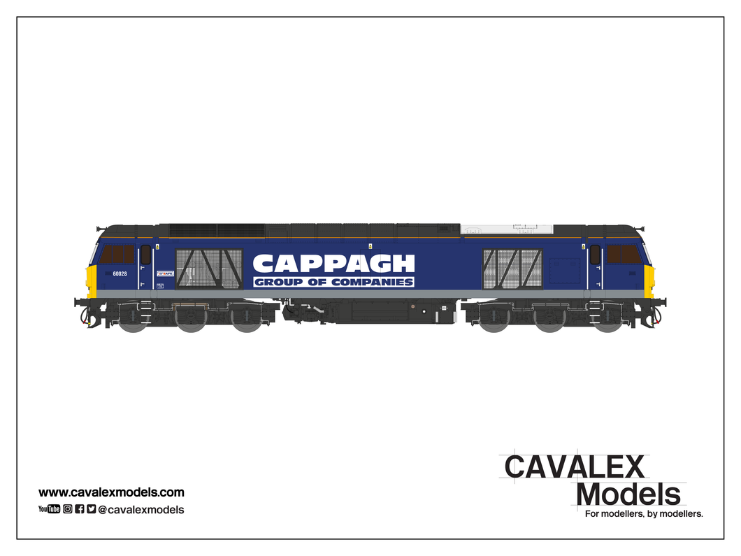 Cavalex Class 60 60028 - Cappagh - DCC Ready
