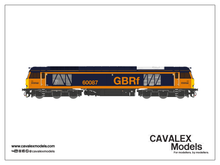 Load image into Gallery viewer, Cavalex Class 60 60087 - GBRf - DCC Ready
